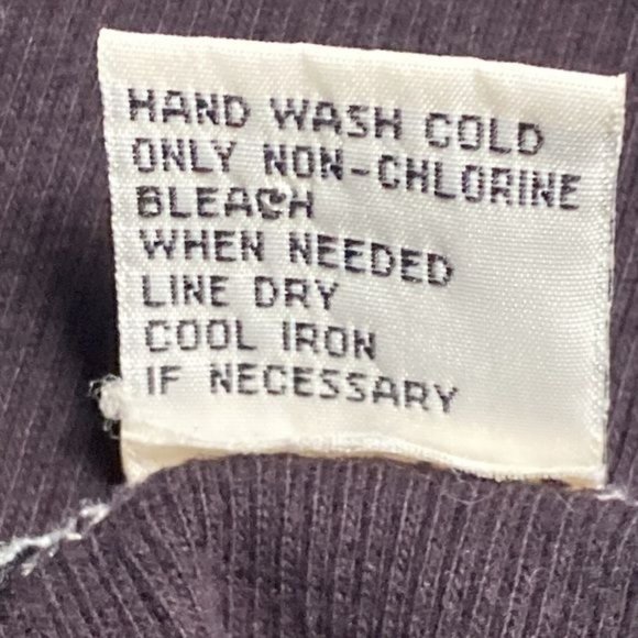 Requirements Black Floral Embroidered Cotton Tank Top Sweater Size L - Picture 7 of 7